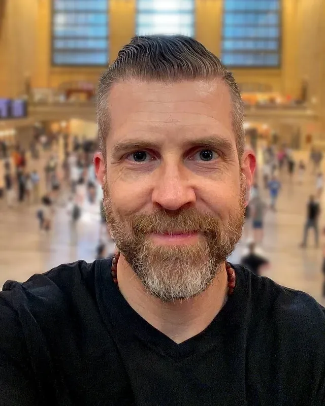 Andrew Williams, digital organization consultant, at Grand Central Terminal